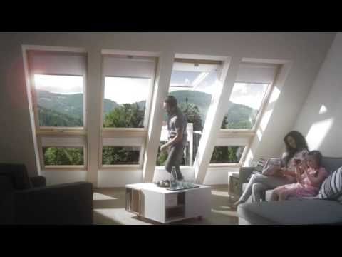 Video: Atnaujintas „karališko“dydžio Langas-balkonas „Velux Cabrio“