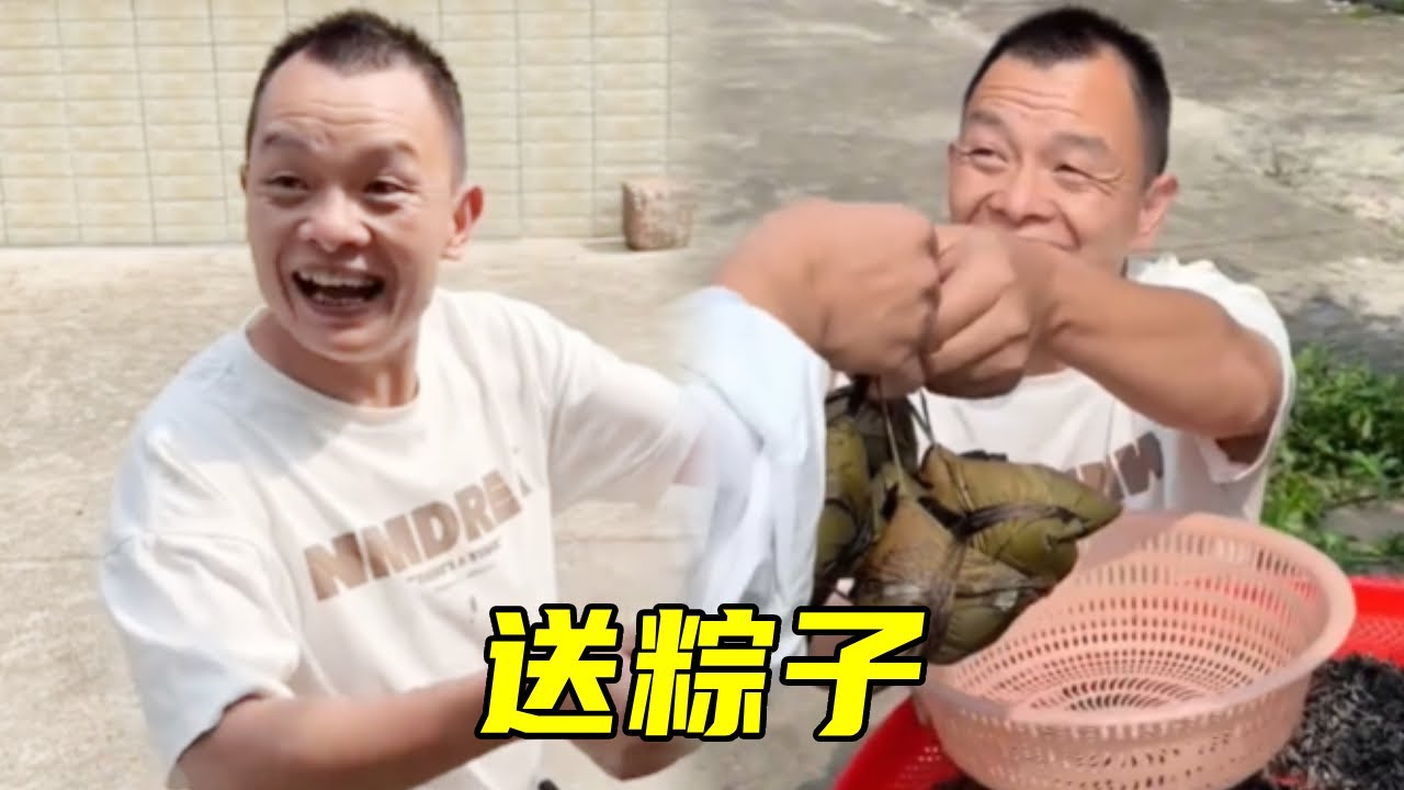 慧慧贴心为老表送粽子，老表回赠木耳感谢，没想到全搭进去了！🤣