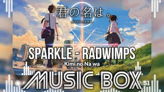 Personalized Your Name Soundtrack Kimi no Na wa from Studio Ghibli 30- –  Music Box Gift Ideas