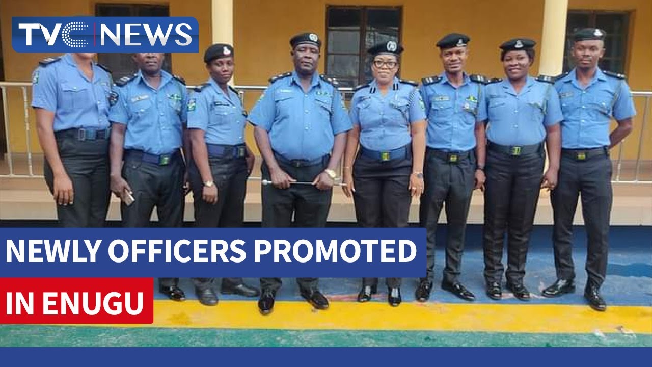 Enugu CP Decorates 37 Newly Promoted Officers
