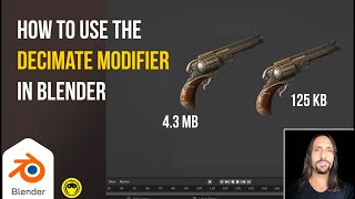 Blender tip: How to use the Decimate Modifier