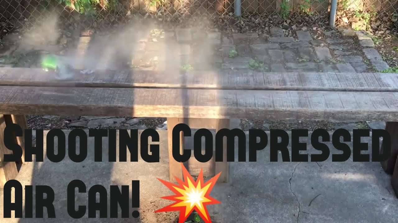 Shooting ANOTHER Compressed Can of Air YouTube