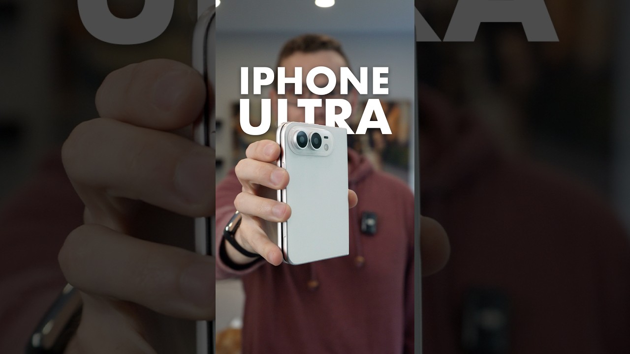 iPhone Ultra looks AMAZING 👀📱#iPhoneUltra #iPhone18 #Apple