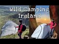 Wild camping in ireland  county waterford  travel vlog