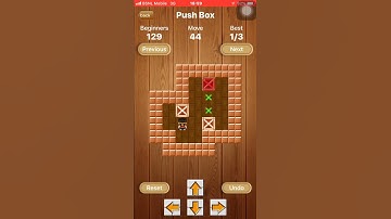 Push Box Game beginner 129 level