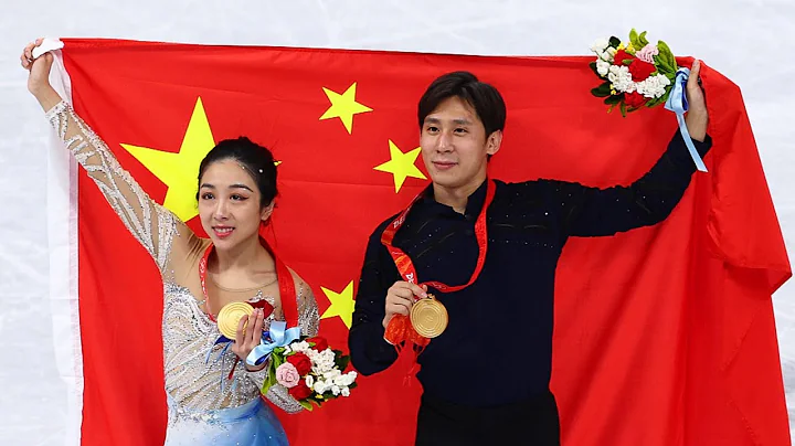 Beijing Winter Olympics | China's Sui/Han win gold in pairs figure skating 中國第9金！花滑雙人滑隋文靜/韓聰壓軸奪冠 - 天天要聞