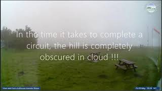 Orographic Cloud At The Midland Gliding Club, Long Mynd