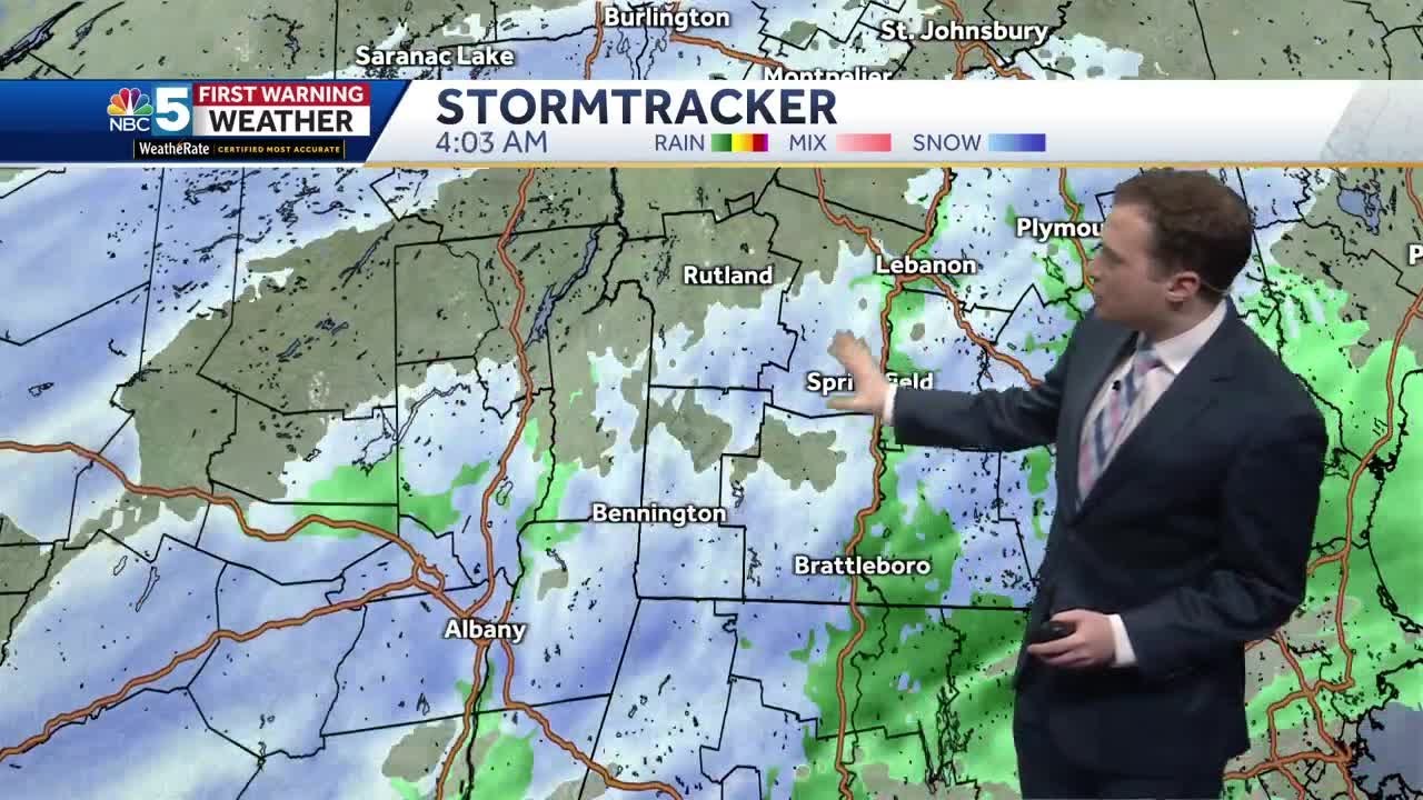 Light snow returns Monday night in Vermont, New York (04-07-25) - YouTube
