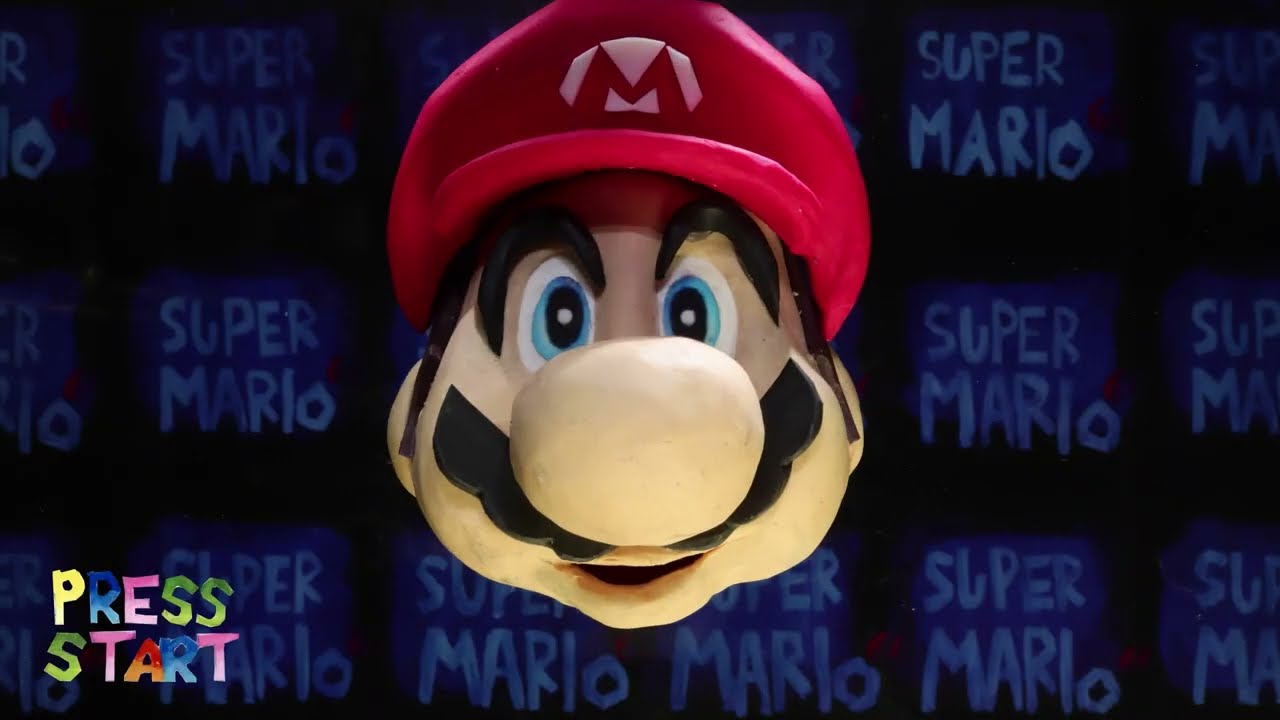 Super Mario 64 Intro – but it's Claymation