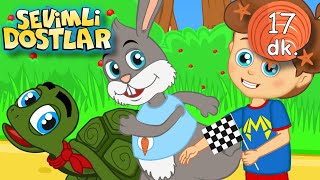 Tavşan ve Kaplumbağa En Sevilen Bebek ve Çocuk Masal Şarkıları I Sevimli Dostlar I Adisebaba TV