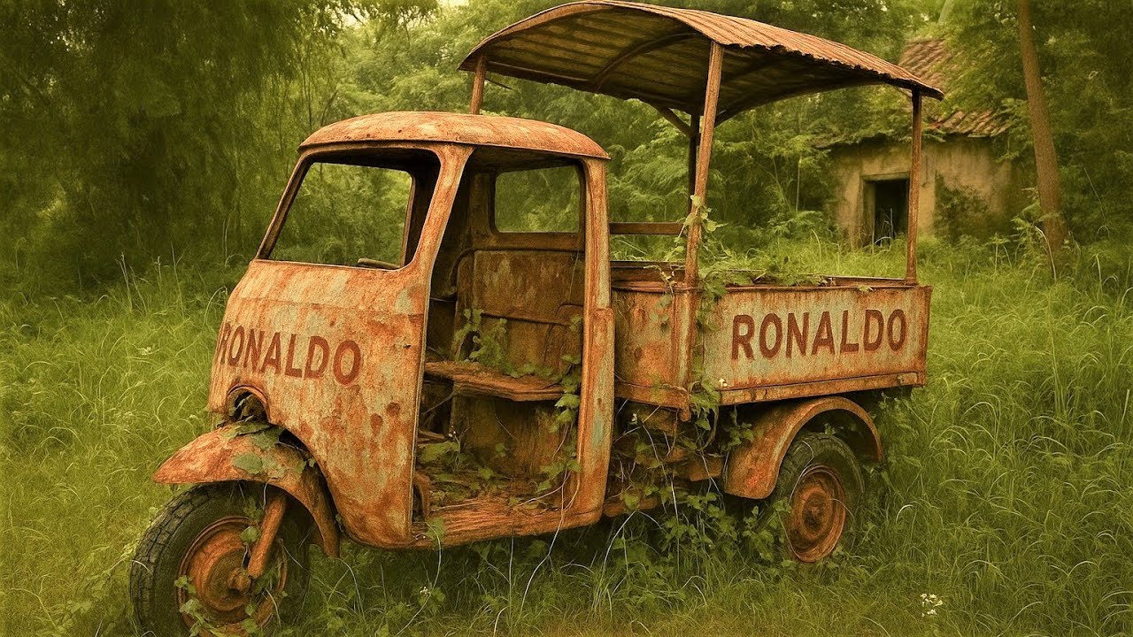 Ronaldo (1976) _ Машина, забытая на 38 лет в его родном городе // Теперь полностью восстановлена