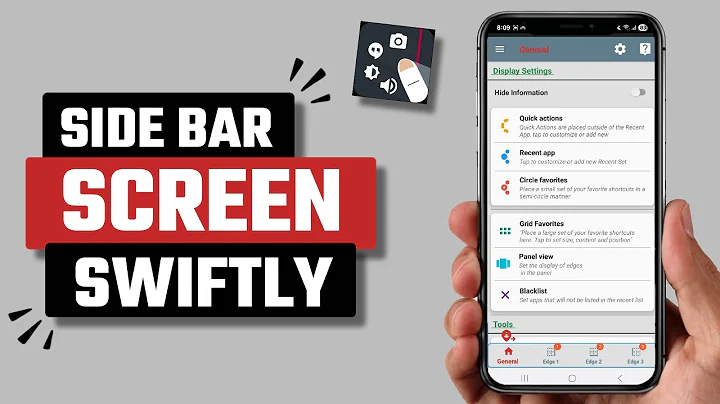 Best Side Bar Screen Swiftly Switch App for Android