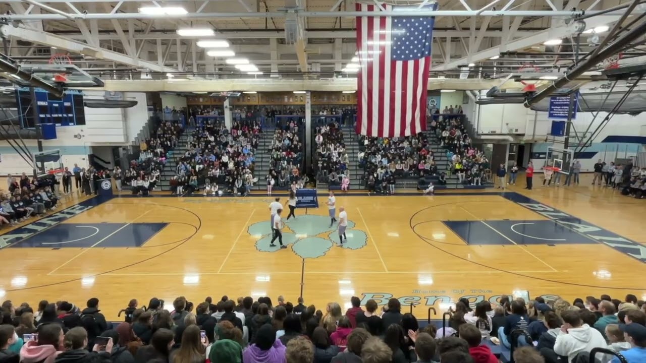 BHS Snow Days Surprise Teacher Dance