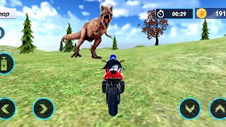 Bike Racing Sim: Dino World- Best Android IOS Gameplay screenshot 3