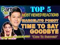 Marcelito Pomoy singing "Con Te Partirò" With DUAL VOICES! America's Got Talent | TOP5 REACTIONS