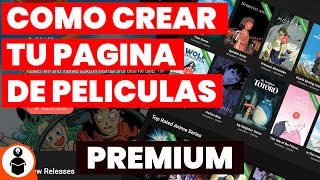 ✅ CREAR PAGINAS WEB DE PELICULAS Y SERIES PREMIUM: TUTORIAL COMPLETO 2023