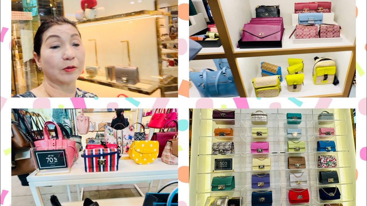 FURLA and COACH Handbags Friday On Sale 50 70 off Shopping DFO