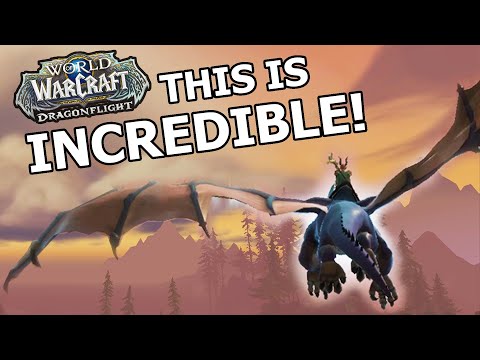 A first look at Dragon Racing (and Dragonriding) in WoW Dragonflight