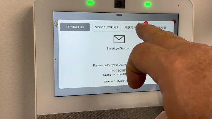 How to Clear Alerts & Alarms from Qolsys IQ Panel 4 IQ Panel 2 & 2+