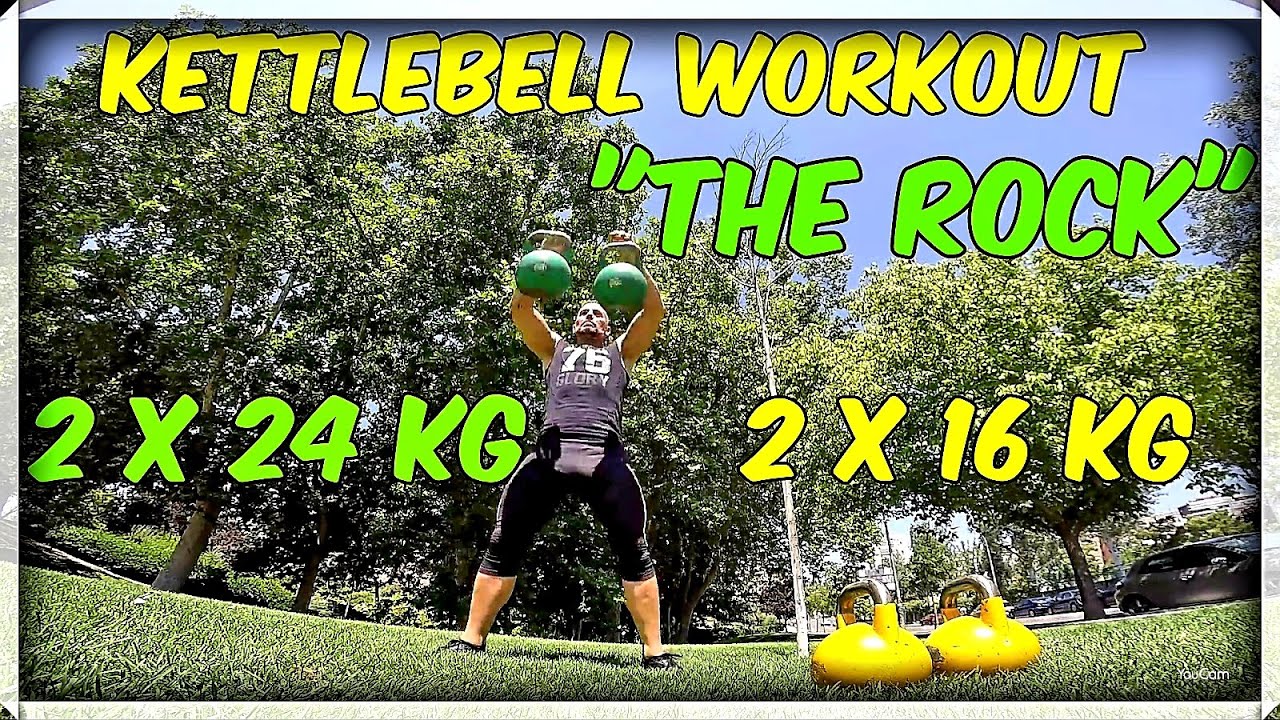 "The Rock" Workout Kettlebell YouTube