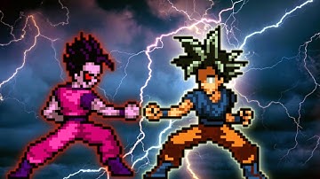 Gohan Proseido OP(New) VS Goku TP OP(All Form) in Jump Force Mugen