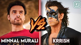 MINNAL MURALI Vs KRRISH Superhero Showdown Hindi BlueIceBear