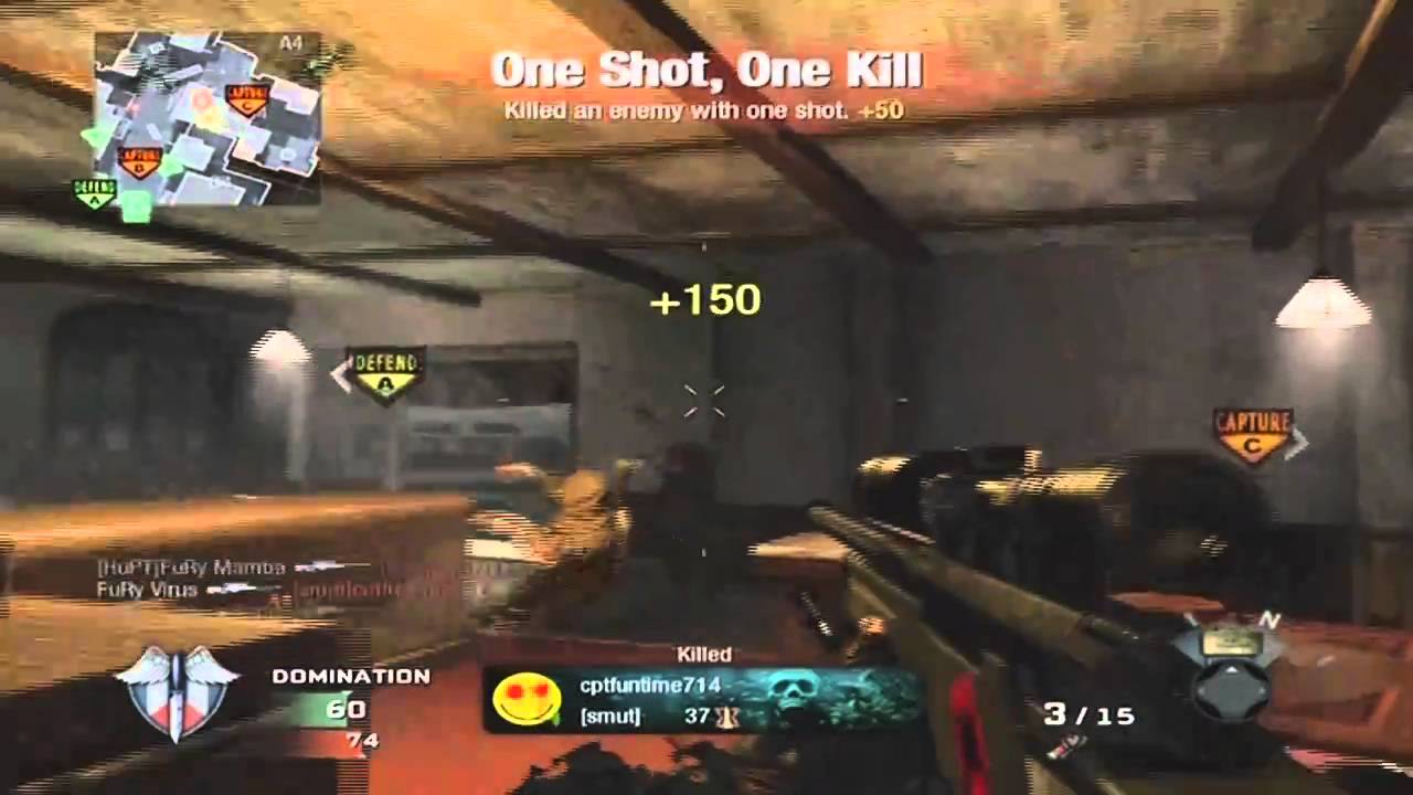 Call of Duty Black Ops Sniper Montage - Episode 1 - FuRy Virus