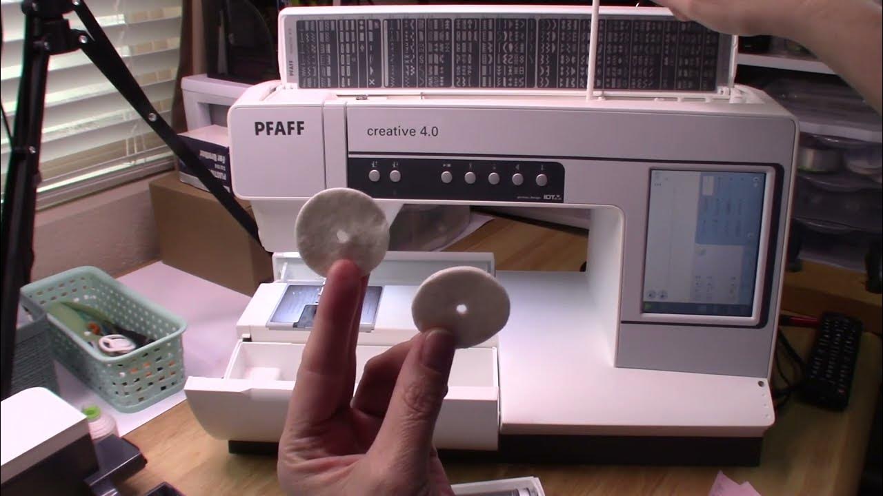 Pfaff Creative 4.0 Included Accessories YouTube