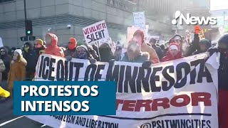 Protestos em Minnesota aumentam tensão entre população e agentes de imigração