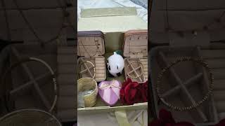 viral hamper box setting with flowers and cute items pls contact to spcl day. .