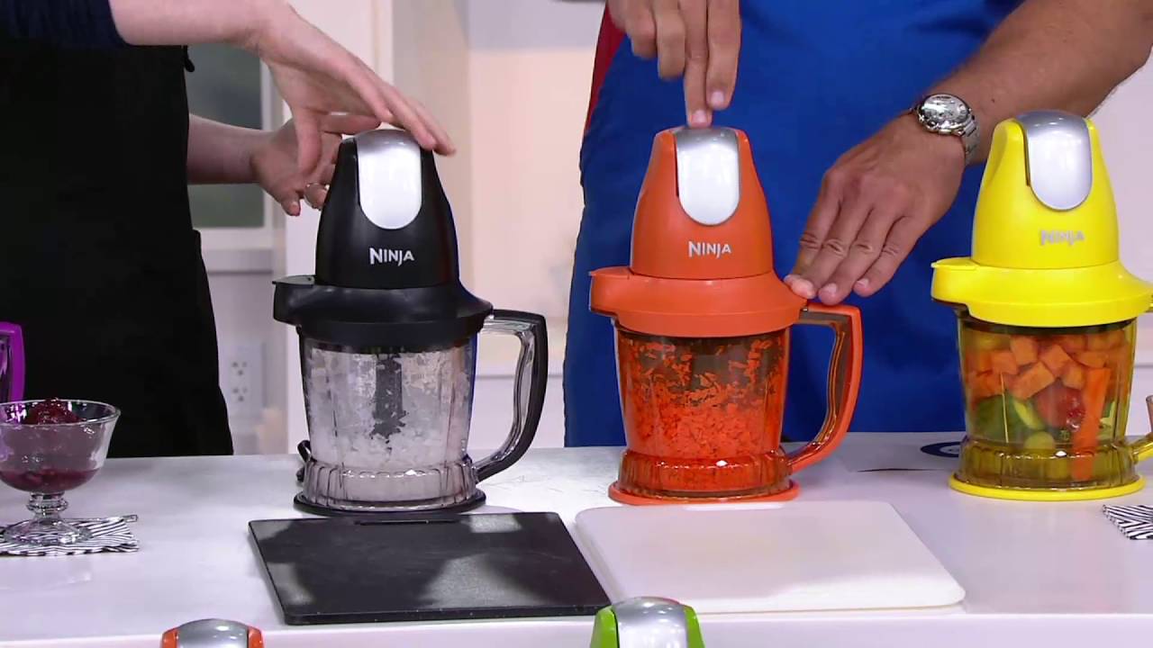 Ninja Storm Designer Series 450W 40 oz. Food & Drink Maker w/Recipes on