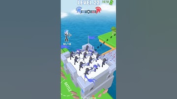 Archers Hole Castle Battle Games - Game play Walkthrough Part 4 Level 22 #shorts