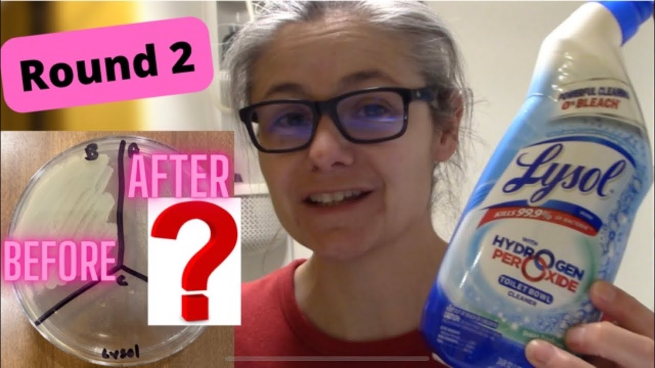 Re-Testing Lysol Hydrogen Peroxide Toilet Bowl Cleaner- Viewer Request!