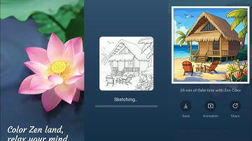 Zen Color - Color By Number - Gameplay Walkthrough Part 1 - Coloring Picture (Android, iOS)