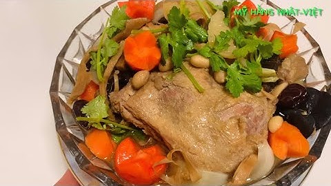 Cách nấu vịt tiềm, món trên bàn tiệc  miền Tây