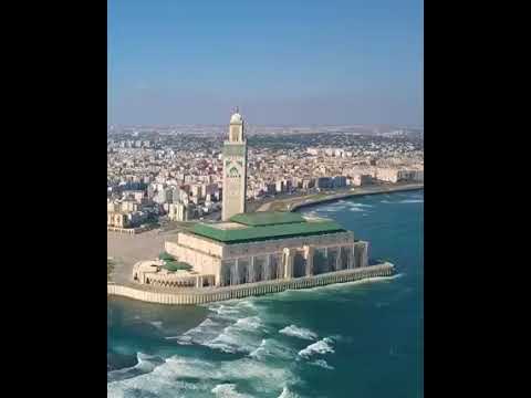 مسجد الحسن الثانى بالدار البيضاء المغرب