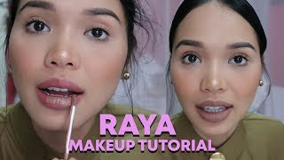 SIMPLE RAYA MAKEUP TUTORIAL