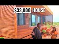 African American moved to Ghana to build a shipping container home on 38 acre farm with crazy views!