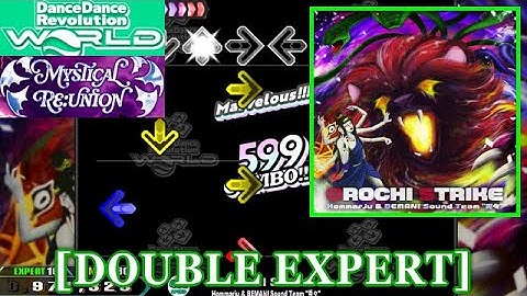 【DDR WORLD】 OROCHI STRIKE / Hommarju & BEMANI Sound Team "兎々" [DOUBLE EXPERT] 譜面確認+Clap