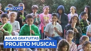 Projeto transforma a vida de crianças com aulas gratuitas de música em Ribeirão Preto (SP)