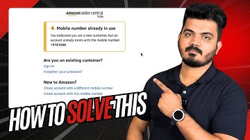 Amazon Seller Account Setup Error: Phone Number Already in Use? Here