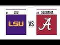 Classic College Football #1 LSU vs #2 Alabama 2011 Full Game Highlights