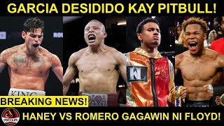 Ryan Garcia Papalit Bilang Kalaban Ni Pitbull Sa Undercard Ni Crawford? Haney Vs Romero