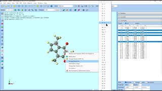 Winmostar V11 Molecular Modeling Tutorial Organic Molecule (No Audio)