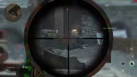 PC FFA V2 Rocket with Karabin COD WW2 Flawless  30/0 AACHEN MAP
