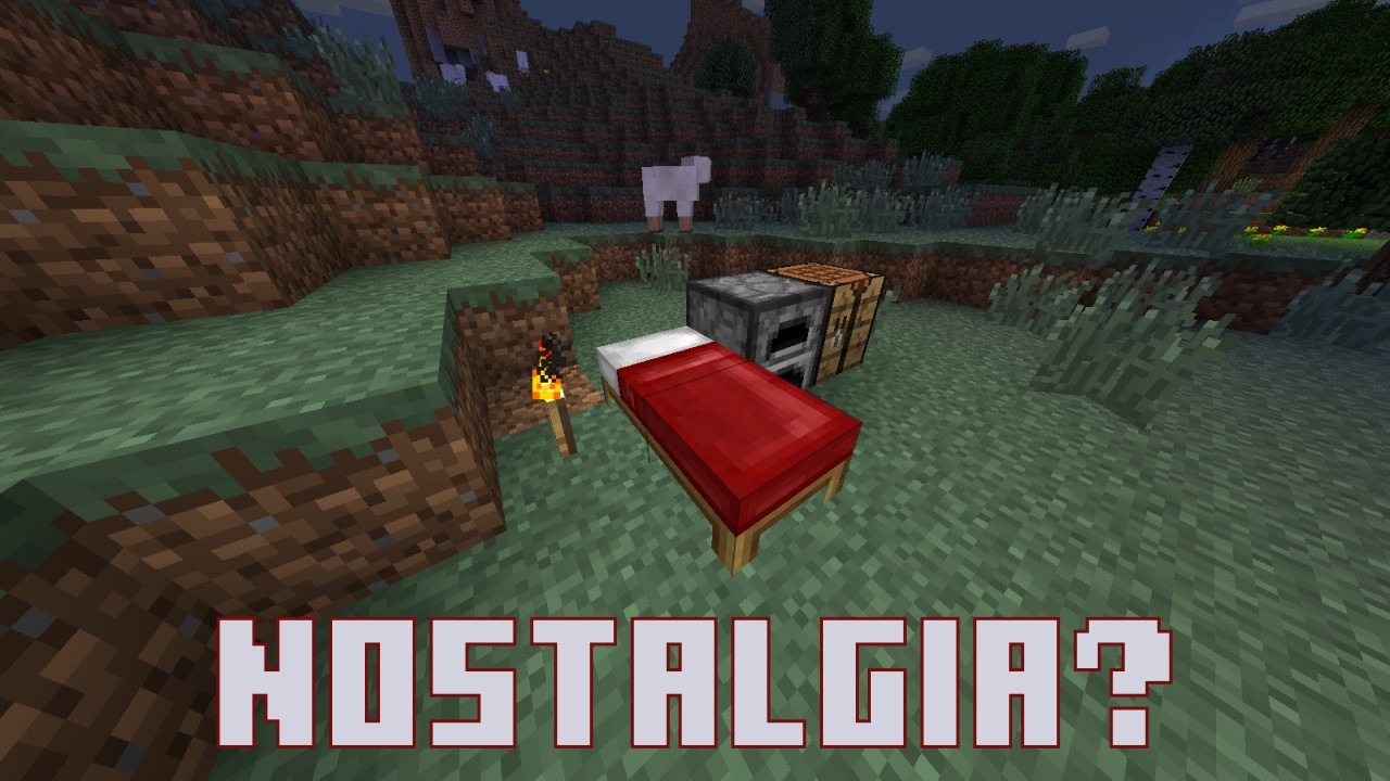 Primeros pasos y Nostalgia..? || Minecraft 1.1