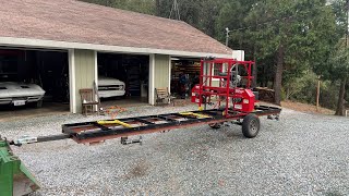 Sawmill Trailer Build