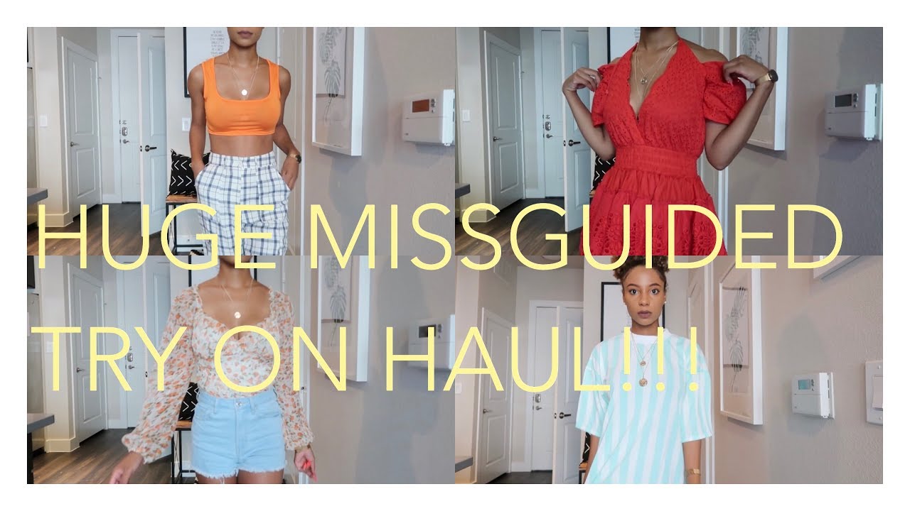 HUGE Missguided Try on Haul | Marissa Nicole - YouTube