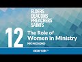 The Role of Women in Ministry