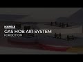 GAS HOB AIR SYSTEM FOR BOTTOM